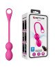Віброкульки - Pretty Love Elvira Vibrating Egg Pink (App) Віброкульки - Pretty Love Elvira Vibrating Egg Pink (App)
