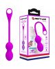 Віброкульки - Pretty Love Elvira Phone Control Vibro Balls Purple Віброкульки - Pretty Love Elvira Phone Control Vibro Balls Purple