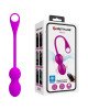 Віброкульки - Pretty Love Elvira Vibrating Egg Purple (App)