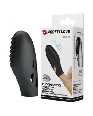 Насадка на палець - Pretty Love Gilo Finger Vibrator Black