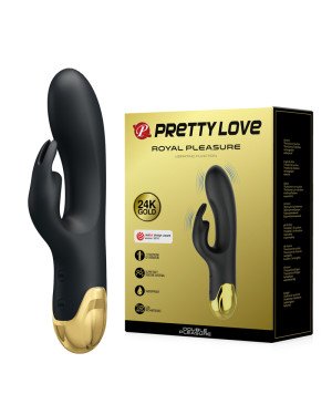 Вібратор - Pretty Love Royal Pleasure Double Pleasure Black
