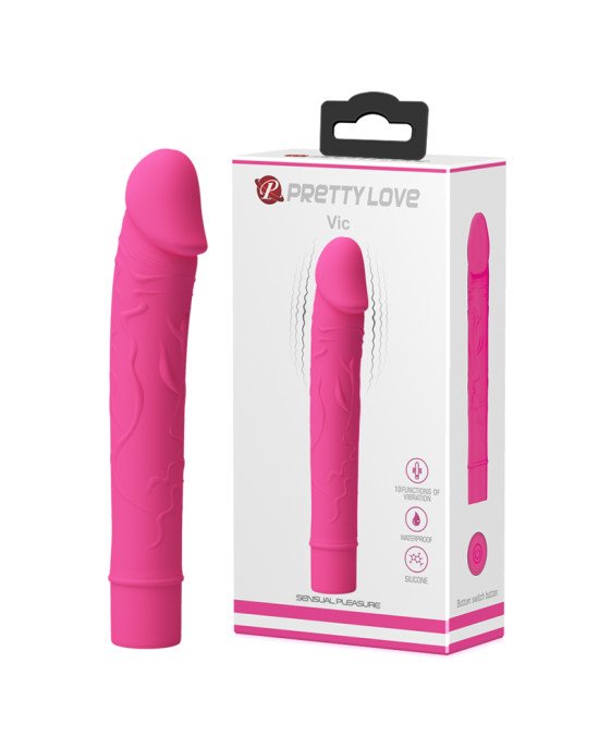 Вібратор - Pretty Love Vic Vibrator Pink Вібратор - Pretty Love Vic Vibrator Pink