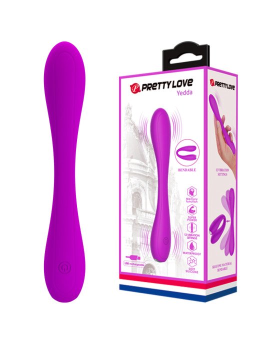 Вібратор - Pretty Love Yedda Stimulator Purple Вібратор - Pretty Love Yedda Stimulator Purple