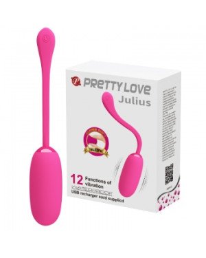 Віброяйце - Pretty Love Julius Vibrating Egg Pink