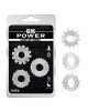 Ерекційні кільця - GK Power Gear Up Rings Clear Ерекційні кільця - GK Power Gear Up Rings Clear
