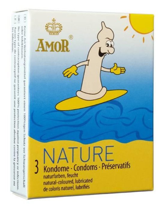 Презервативи - Amor Nature, 3 шт.