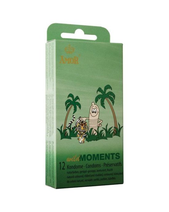 Презервативи - Amor Wild Moments, 12 шт.