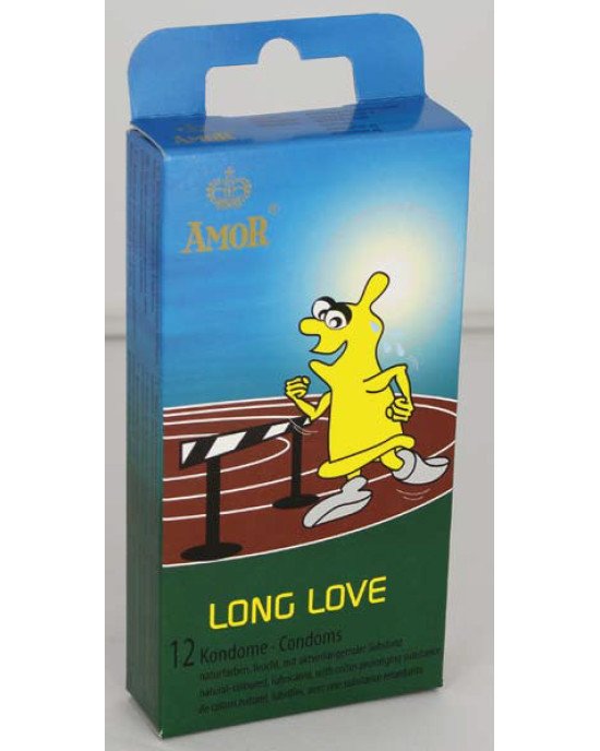 Презервативи - Amor Long Love, 12 шт. Презервативи - Amor Long Love, 12 шт.