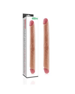 Двосторонній фалоімітатор - King-Sized Realistic Slim Ultra Double Dildo 17