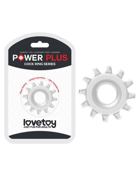 Ерекційне кільце - Power Plus Cockring 3 Clear Ерекційне кільце - Power Plus Cockring 3 Clear