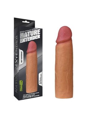 Насадка на член - Revolutionary Silicone Nature Extender Add 1