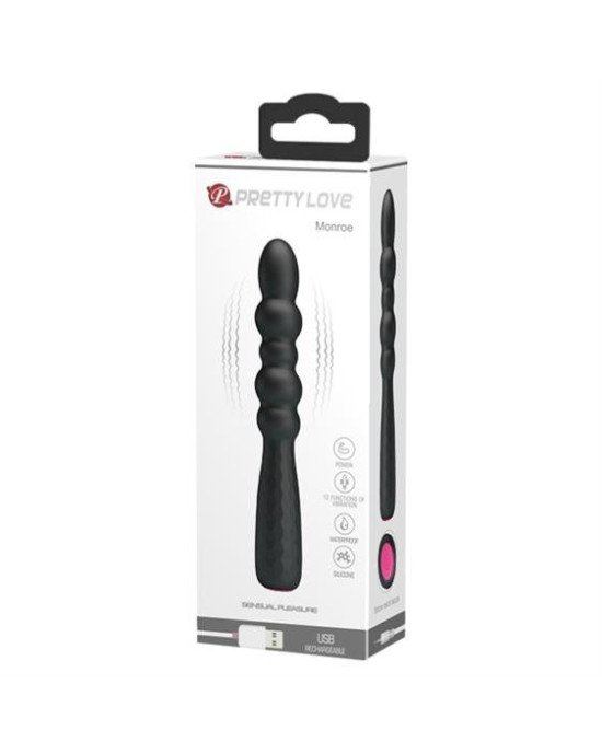 Вібратор - Pretty Love Monroe Vibrator Black Вібратор - Pretty Love Monroe Vibrator Black