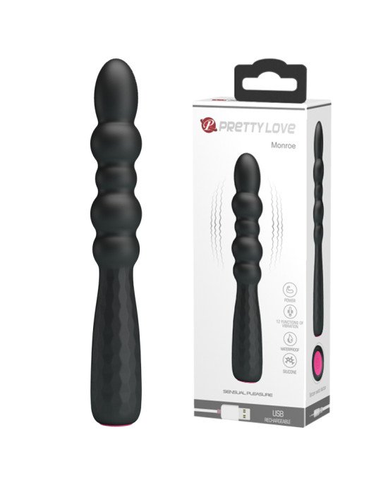 Вібратор - Pretty Love Monroe Vibrator Black Вібратор - Pretty Love Monroe Vibrator Black