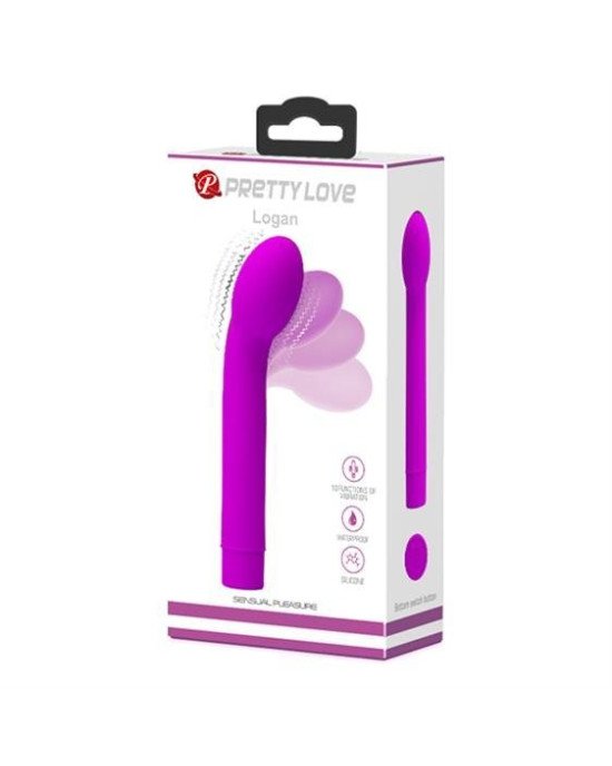 Вібратор - Pretty Love Logan Vibrator Purple Вібратор - Pretty Love Logan Vibrator Purple