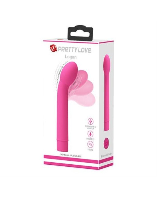 Вібратор - Pretty Love Logan Vibrator Pink Вібратор - Pretty Love Logan Vibrator Pink