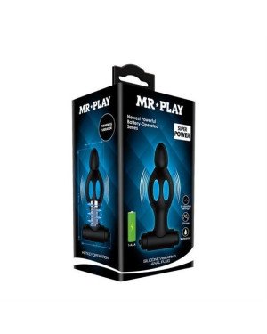 Анальна пробка - Mr.Play Silicone Vibrating Anal Plug
