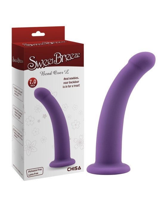 Фалоімітатор - Sweet Breeze Bend Over L Purple Фалоімітатор - Sweet Breeze Bend Over L Purple