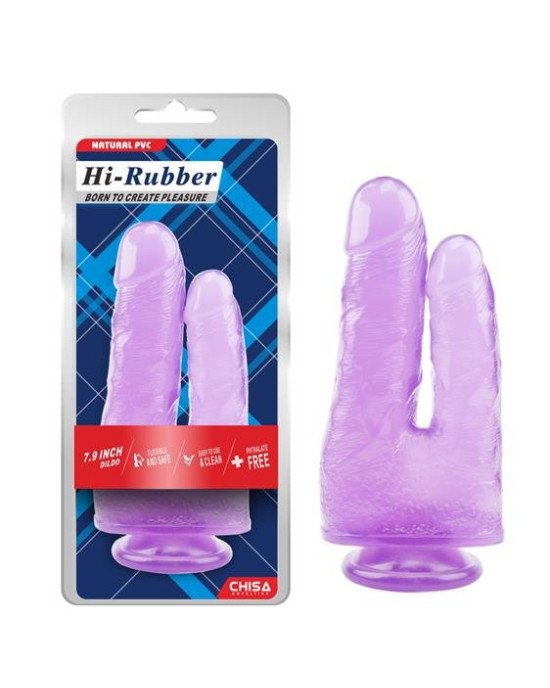 Подвійний фалоімітатор - Hi-Rubber 7.9 Подвійний фалоімітатор - Hi-Rubber 7.9