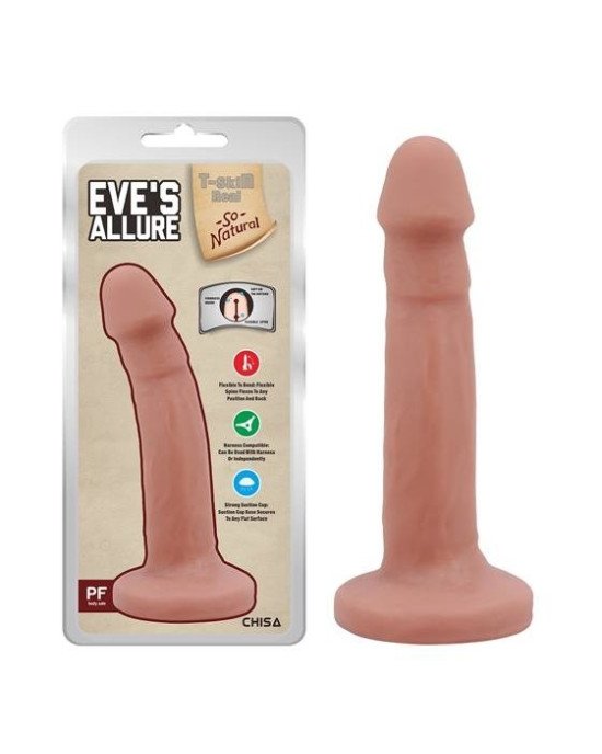 Фалоімітатор - T-skin ReaL Eve's Allure Flesh Фалоімітатор - T-skin ReaL Eve's Allure Flesh