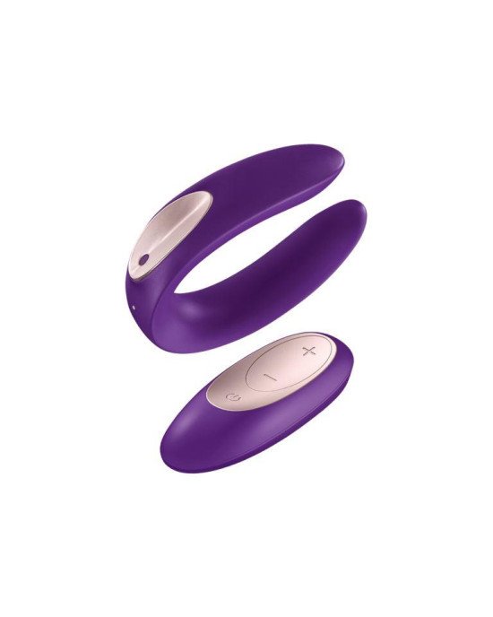 Вібратор для пар - Satisfyer Double Plus Remote Вібратор для пар - Satisfyer Double Plus Remote