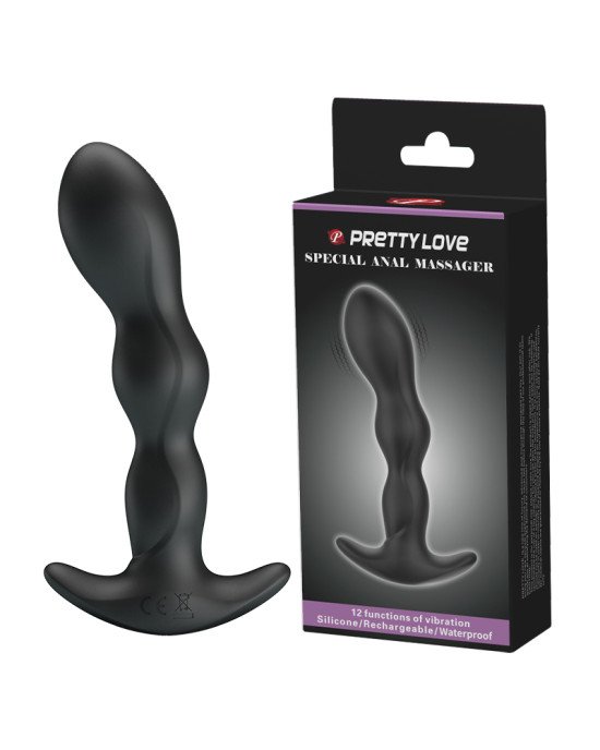 Анальна пробка - Pretty Love Special Anal Massager Black Анальна пробка - Pretty Love Special Anal Massager Black