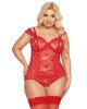 Боді - Dora, red 2XL Боді - Dora, red 2XL
