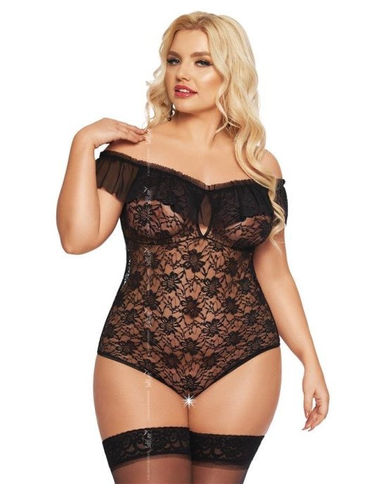 Боді - Kamila, black 2XL Боді - Kamila, black 2XL