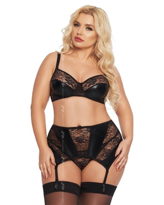 Комплект білизни - Joana, black 2XL Комплект білизни - Joana, black 2XL