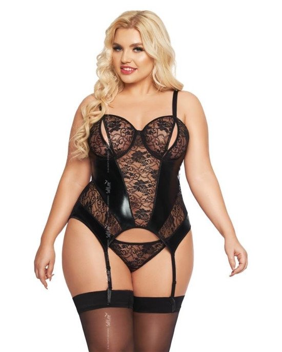 Корсет - Jessica, black 2XL Корсет - Jessica, black 2XL