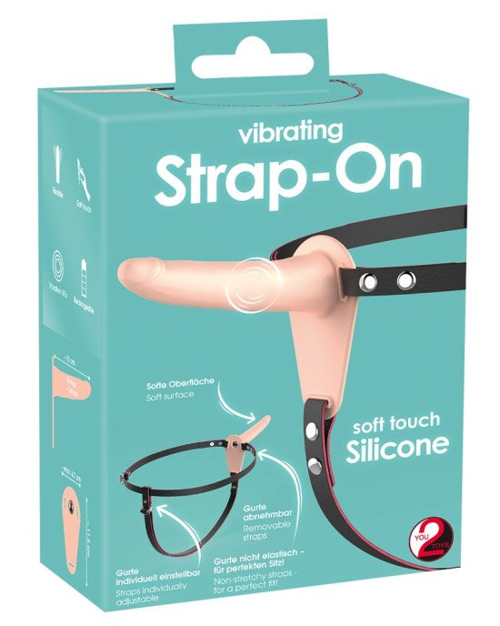 Страпон - Vibrating Strap-On Страпон - Vibrating Strap-On