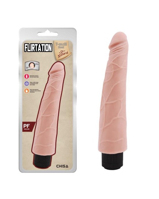 Вібратор - T-skin ReaL Flirtation Flesh Вібратор - T-skin ReaL Flirtation Flesh