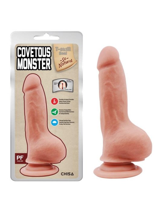 Фалоімітатор - T-skin ReaL Covetous Monster Flesh Фалоімітатор - T-skin ReaL Covetous Monster Flesh