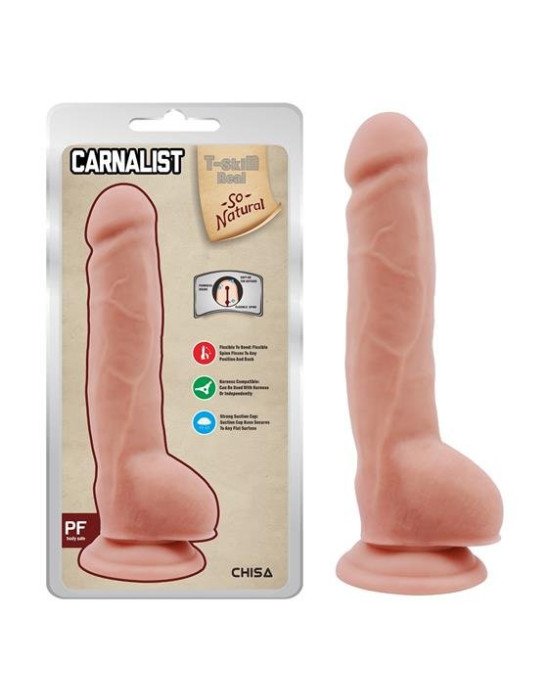 Фалоімітатор - T-skin ReaL Carnalist Flesh Фалоімітатор - T-skin ReaL Carnalist Flesh