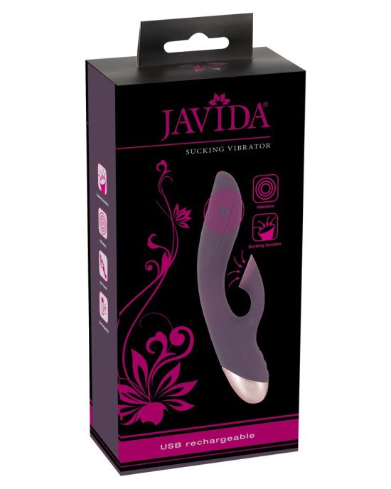 Вібратор - Javida Sucking Vibrator Вібратор - Javida Sucking Vibrator