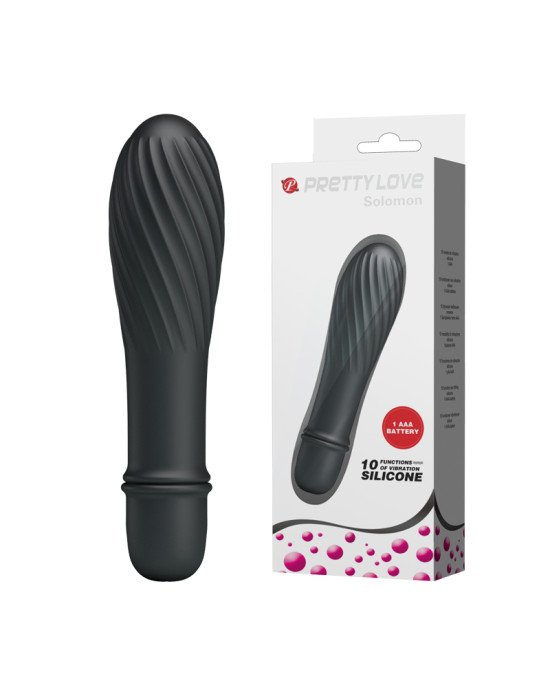 Вібратор - Pretty Love Solomon Vibrator Black Вібратор - Pretty Love Solomon Vibrator Black