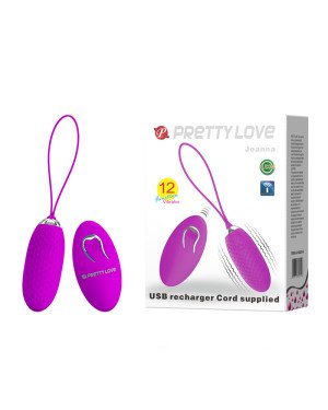 Віброяйце - Pretty Love Joannna Vibrating Egg Purple