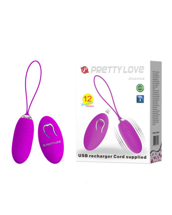 Віброяйце - Pretty Love Joannna Vibrating Bullet Purple Віброяйце - Pretty Love Joannna Vibrating Bullet Purple