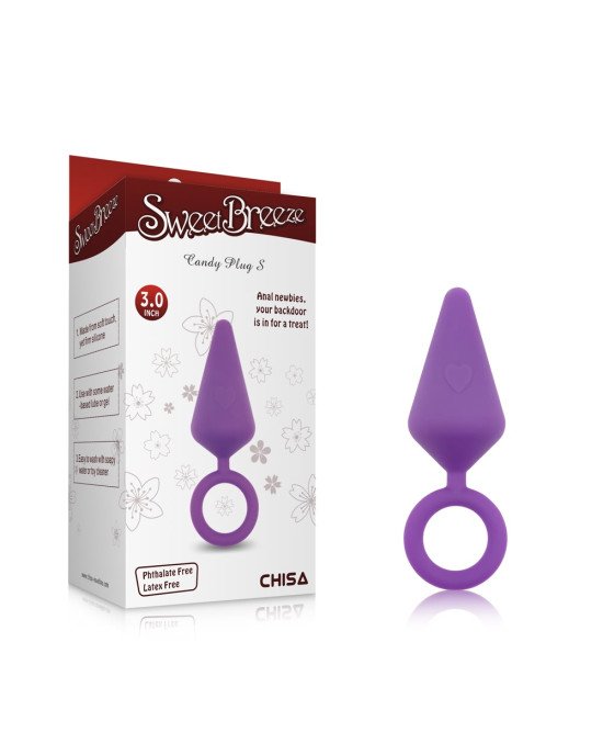 Анальна пробка - Sweet Breeze Candy Plug S Purple