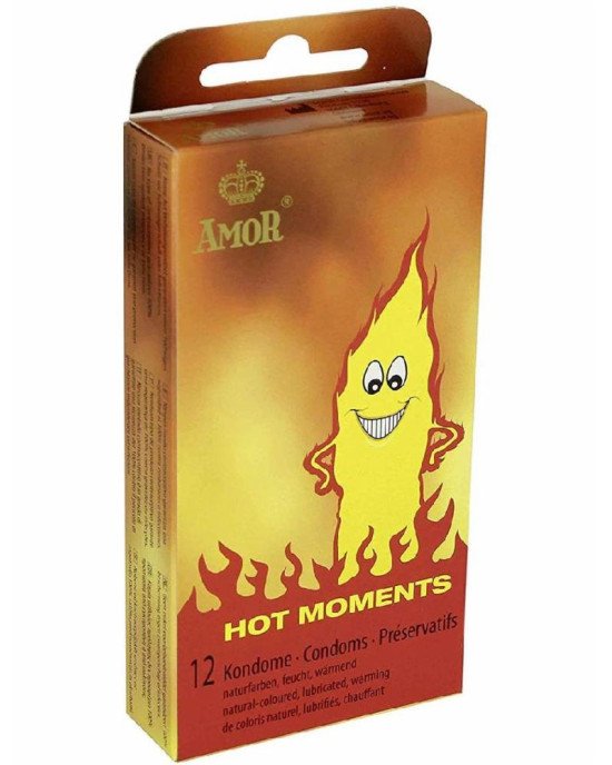 Презервативи - Amor Hot Moments, 12 шт. Презервативи - Amor Hot Moments, 12 шт.