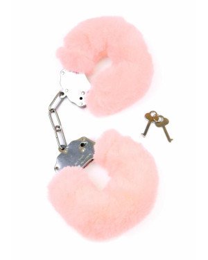 Наручники - Fetish Boss Series Furry Cuffs Light Pink