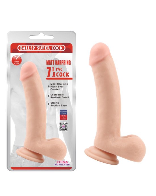 Фалоімітатор - Ballsy Super Cock Matt Harpring 7.8 Фалоімітатор - Ballsy Super Cock Matt Harpring 7.8
