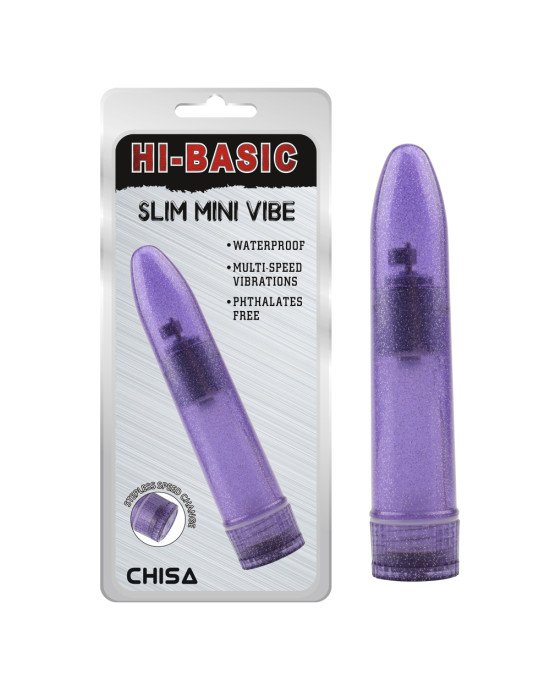 Вібратор - Hi-Basic Slim Mini Vibe Purple Вібратор - Hi-Basic Slim Mini Vibe Purple