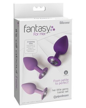 Набір анальних пробок - FFH Her Little Gems Trainer Set