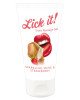 Масажний гель - Lick It! Sparkling Wine And Strawberry, 50 мл