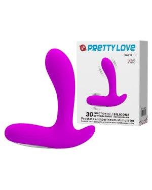 Масажер простати - Pretty Love Backie Prostate Stimulator Purple