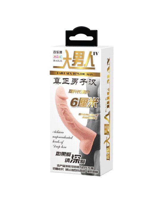 Насадка на член - Penis Sleeve Flesh 6 cm Насадка на член - Penis Sleeve Flesh 6 cm