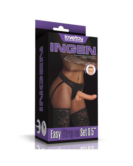 Страпон - Ingen Easy Strap-On Set 8.5 Страпон - Ingen Easy Strap-On Set 8.5