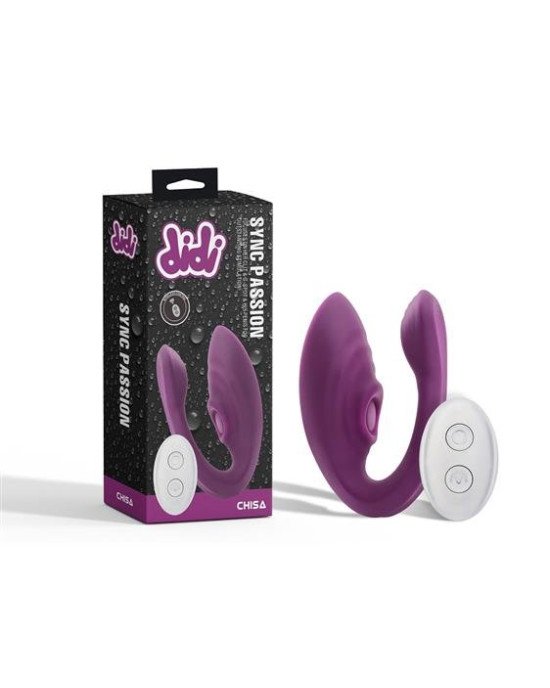 Вібратор - Didi Sync Passion Purple Massager Вібратор - Didi Sync Passion Purple Massager
