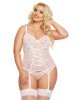 Корсет - Brenda, white XL
