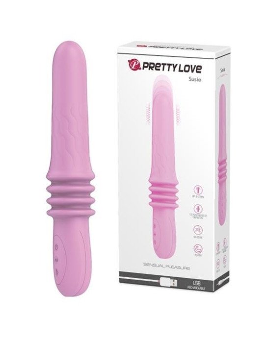 Вібратор - Pretty Love Suzie Vibrator Up&Down function Pink Вібратор - Pretty Love Suzie Vibrator Up&Down function Pink